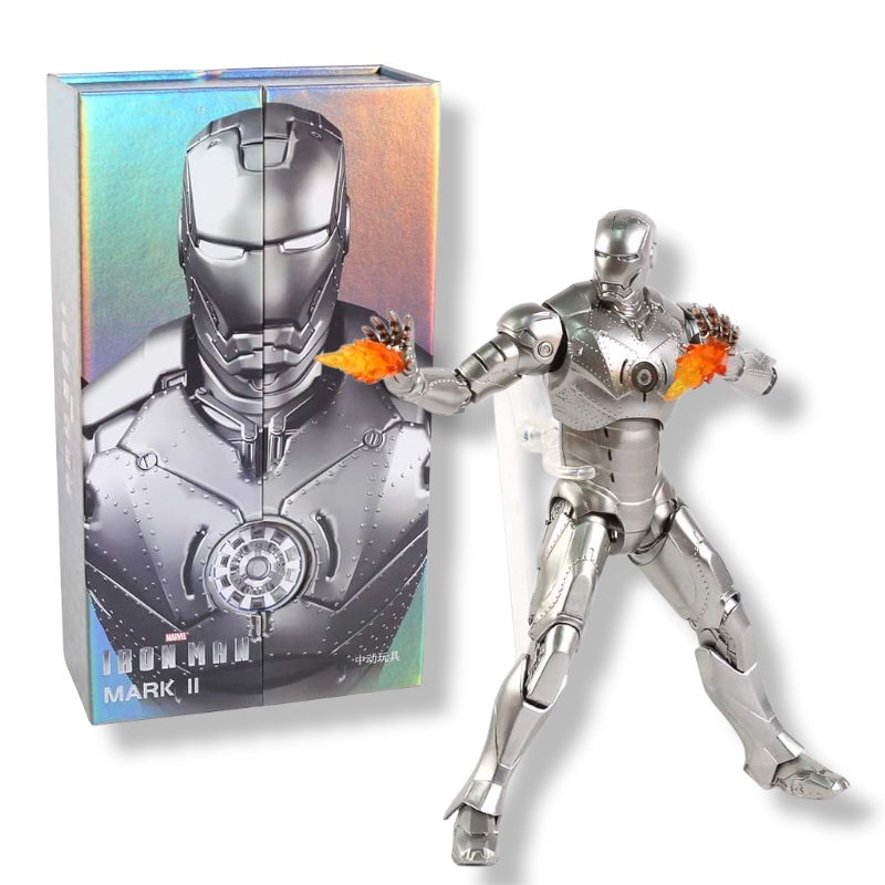 Figure Iron Man 2 Mark II โมเดล ฟิกเกอร์ ไอรอนแมน มาร์ค 2 อเวนเจอร์ส มาเวล งานแท้