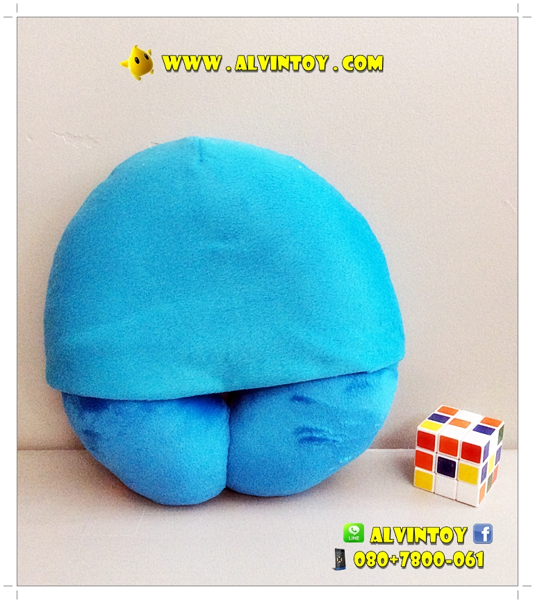 หมอนรองคอรูปตัวยูลาย Donald Duck มีฮู้ด