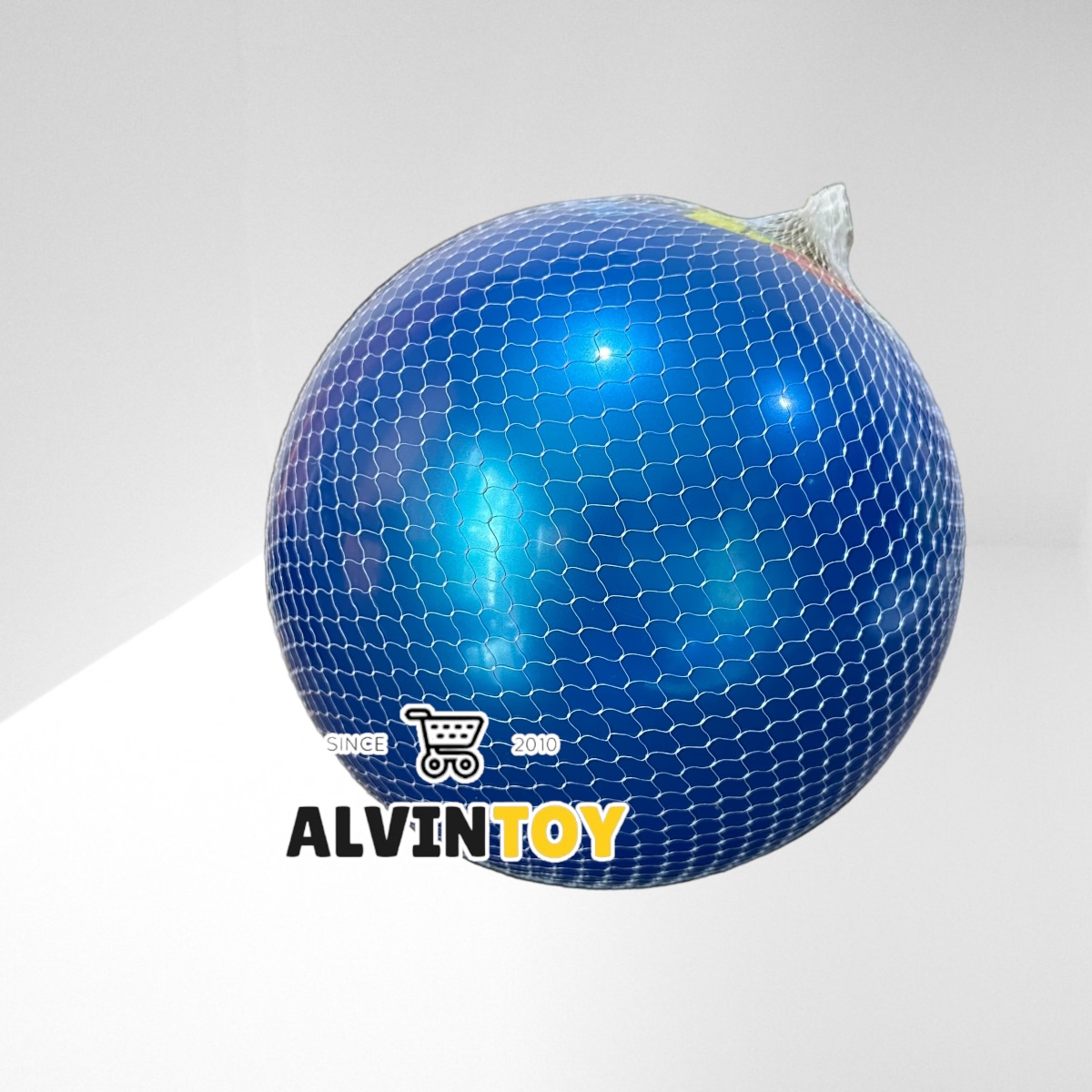 ลูกบอลยางนิ่ม เด้งดึ่ง พร้อมตาข่าย ขนาด 25 ซม. ลูกบอล ลูกบอลนิ่ม บอลยาง ส่งเร็ว พร้อมส่งจากกทม.