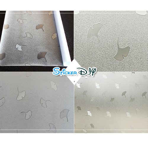 ฟิล์ม PVC สูญญากาศติดกระจก ใบแป๊ะก๊วย (หน้ากว้าง90cm.) เมตรละ 139 บาท