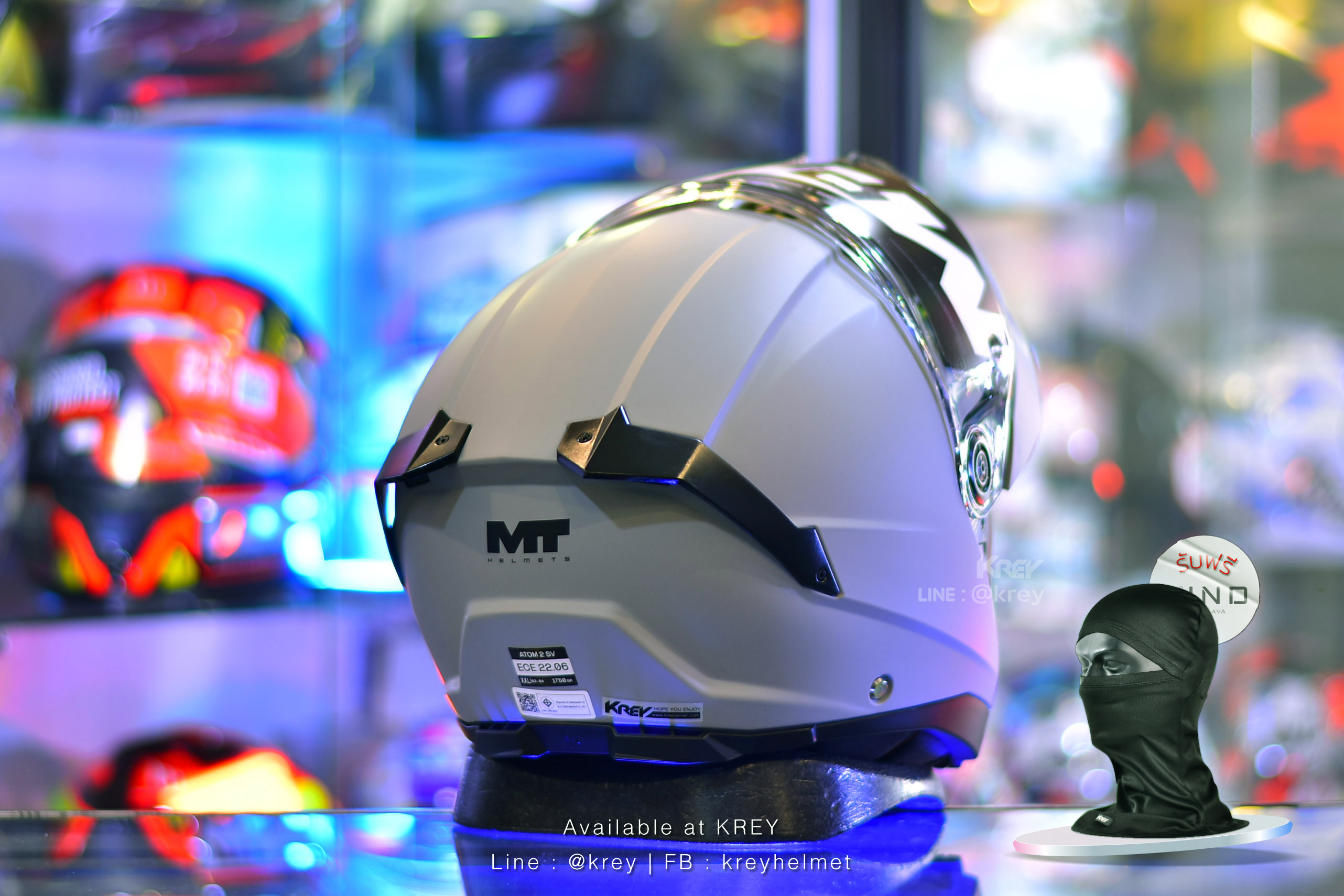 MT model ATOM 2 SV PURE MATT GREY