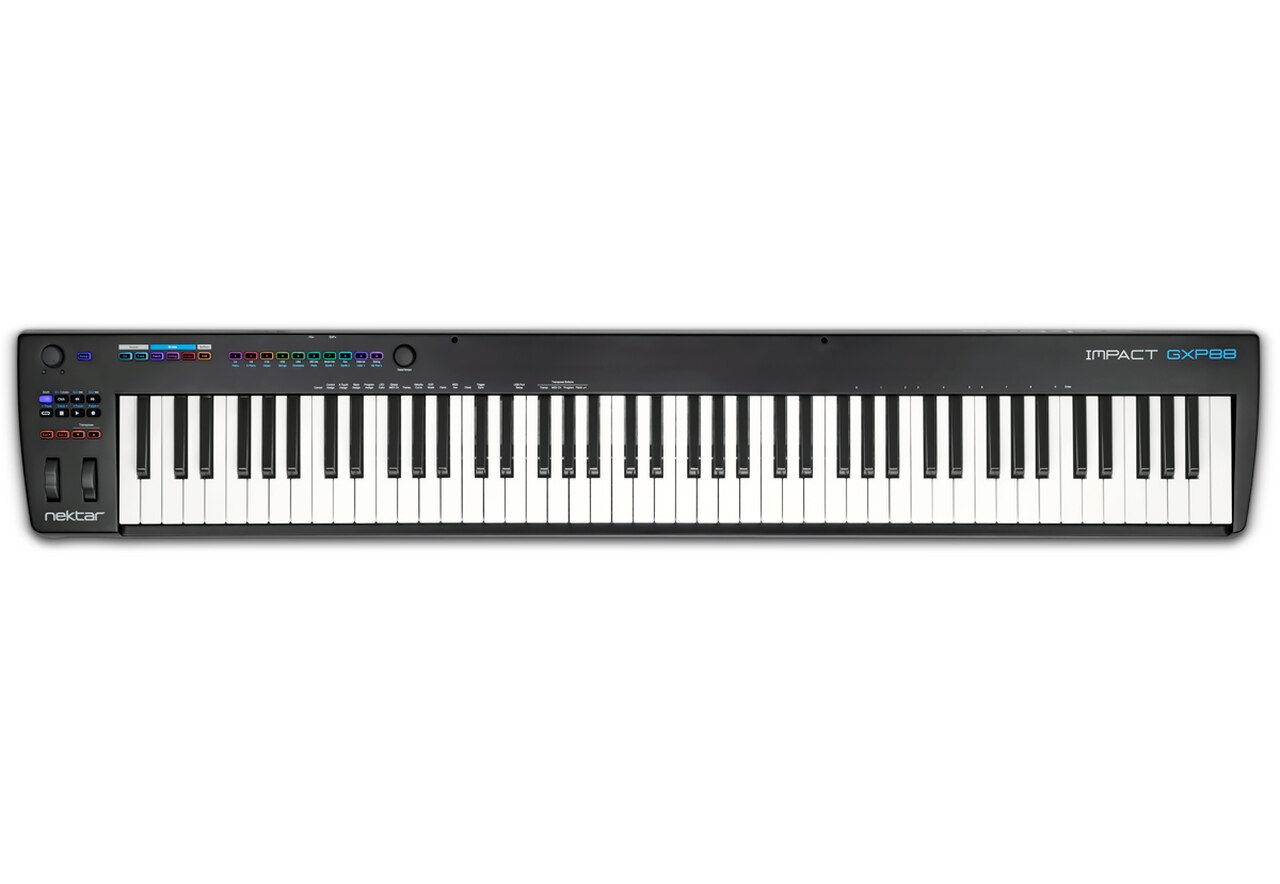 Nektar IMPACT GXP88 *ของแท้ รับประกัน1ปี* มิดิคีย์บอร์ด 88 คีย์, Aftertouch,Transpose/Octave, ฟรี Cubase LE ฯลฯ, สาย USB