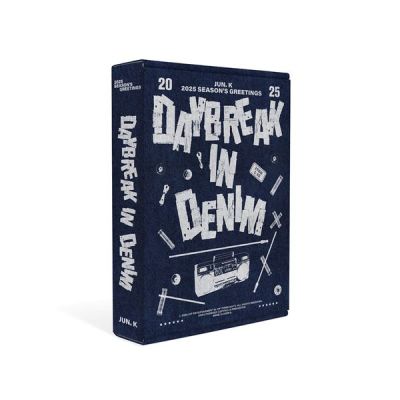 ( Pre-Order ) JUN. K ( 2PM ) Seasons Greetings 2025 [ DAYBREAK IN DENIM ] มี Poster ภายใน Set ** สั่งเกิน 1 ชิ้นบวกค่าส่งเพิ่มชิ้นละ 20 บาท เนื่องจากสินค้าหนัก ** จำนวนจำกัด ** วางจำหน่าย 13 / 12 / 2024