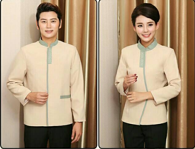 เสื้อแม่บ้าน พ่อบ้าน พนักงานทำความสะอาด