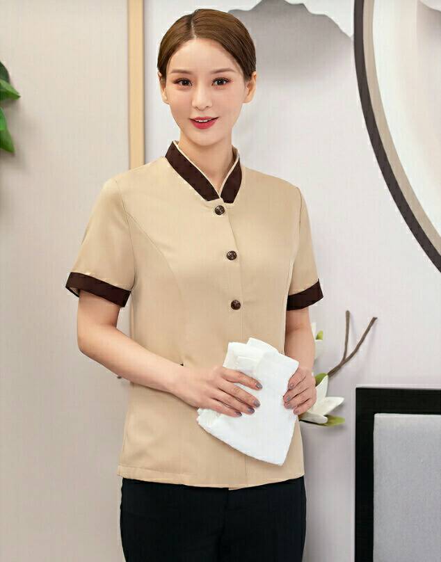 เสื้อแม่บ้าน พ่อบ้าน พนักงานทำความสะอาด