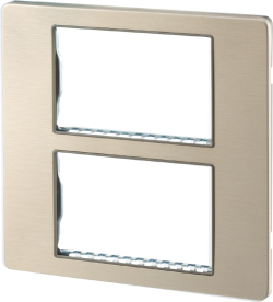 หน้ากากอลูมิเนียม สี Pink Gold I-modern