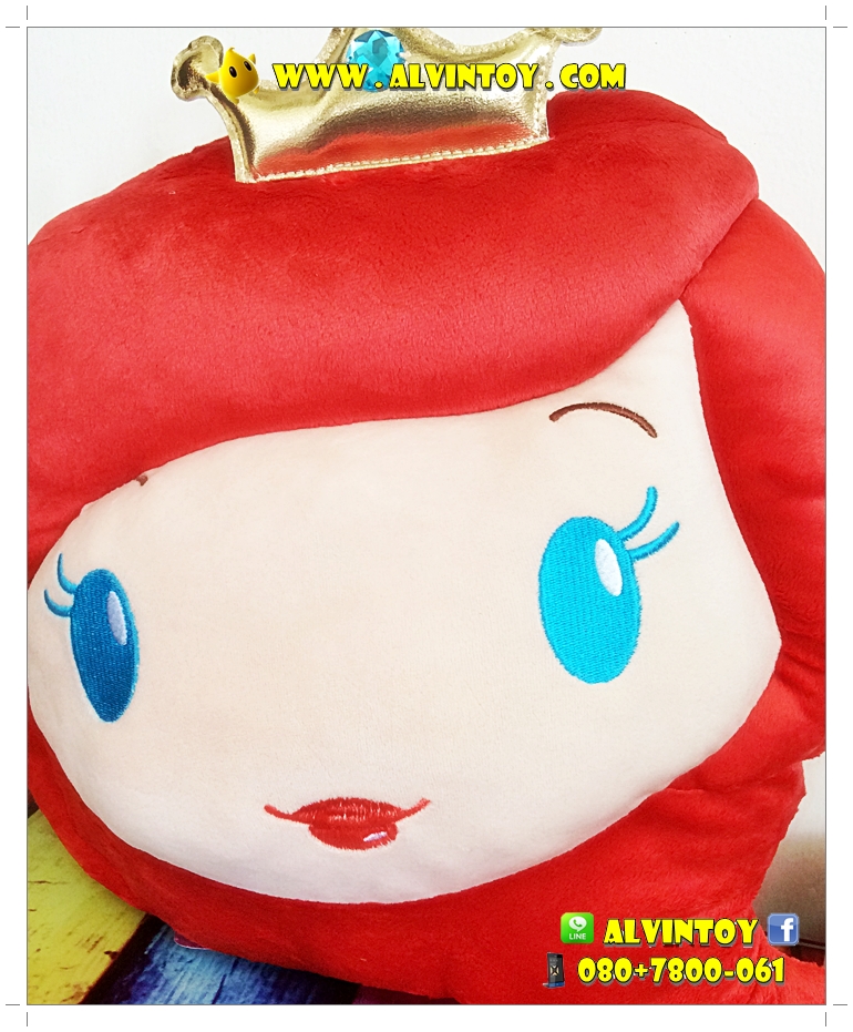 หมอนหน้าเจ้าหญิง Ariel Little Mermaid