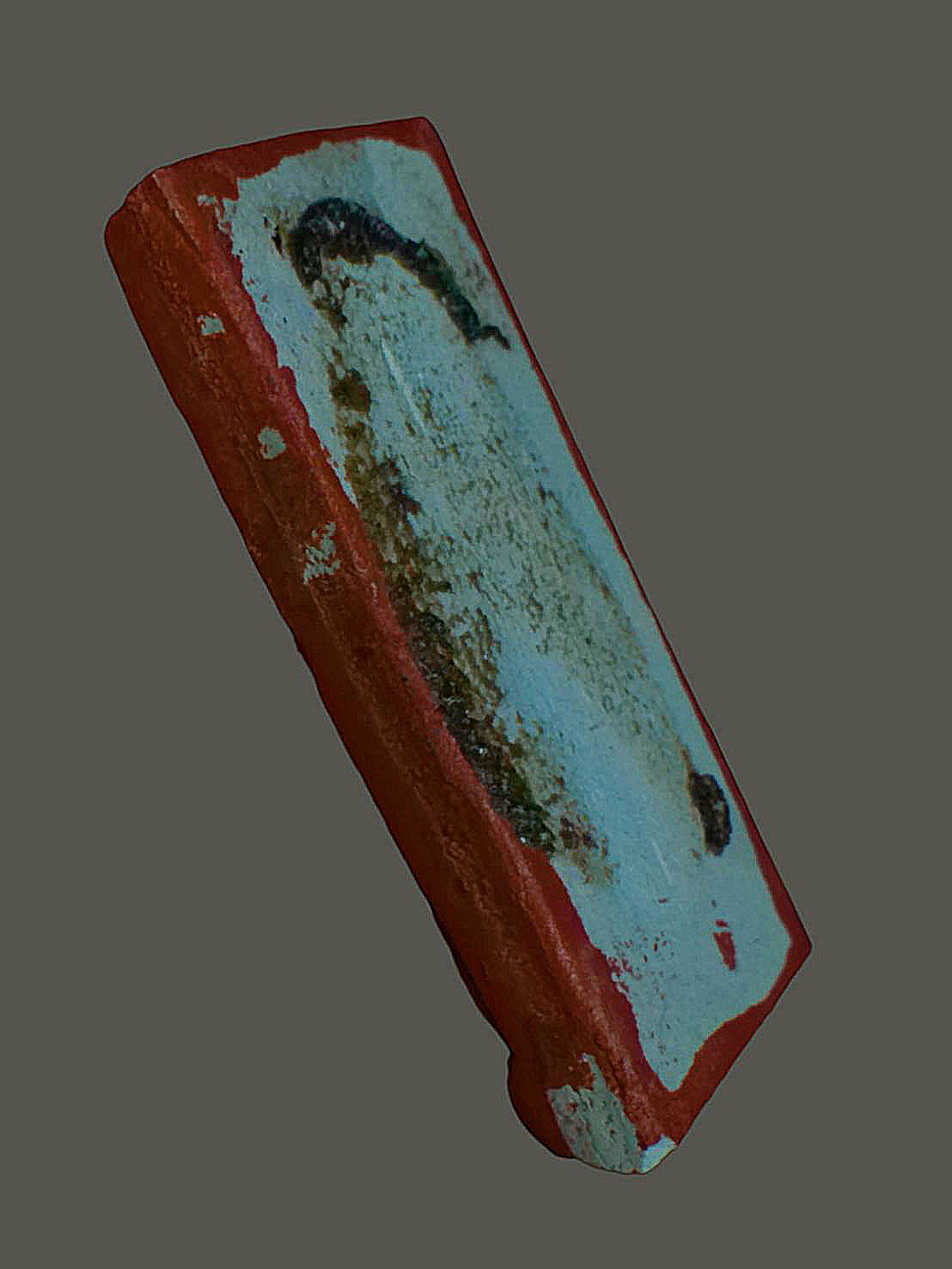 พระประจำวันพฤหัส วัดเกาะลอย จ.ระยอง ปี 2514 เนื้อผง ทาทอง ลงสี หลวงปู่ทิมเสก