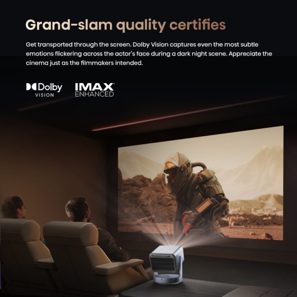 Hisense C2 Ultra Smart Mini Projector 4k Dolby Vision IMAX Enhance 65"- 300" C2 รับประกันศูนย์