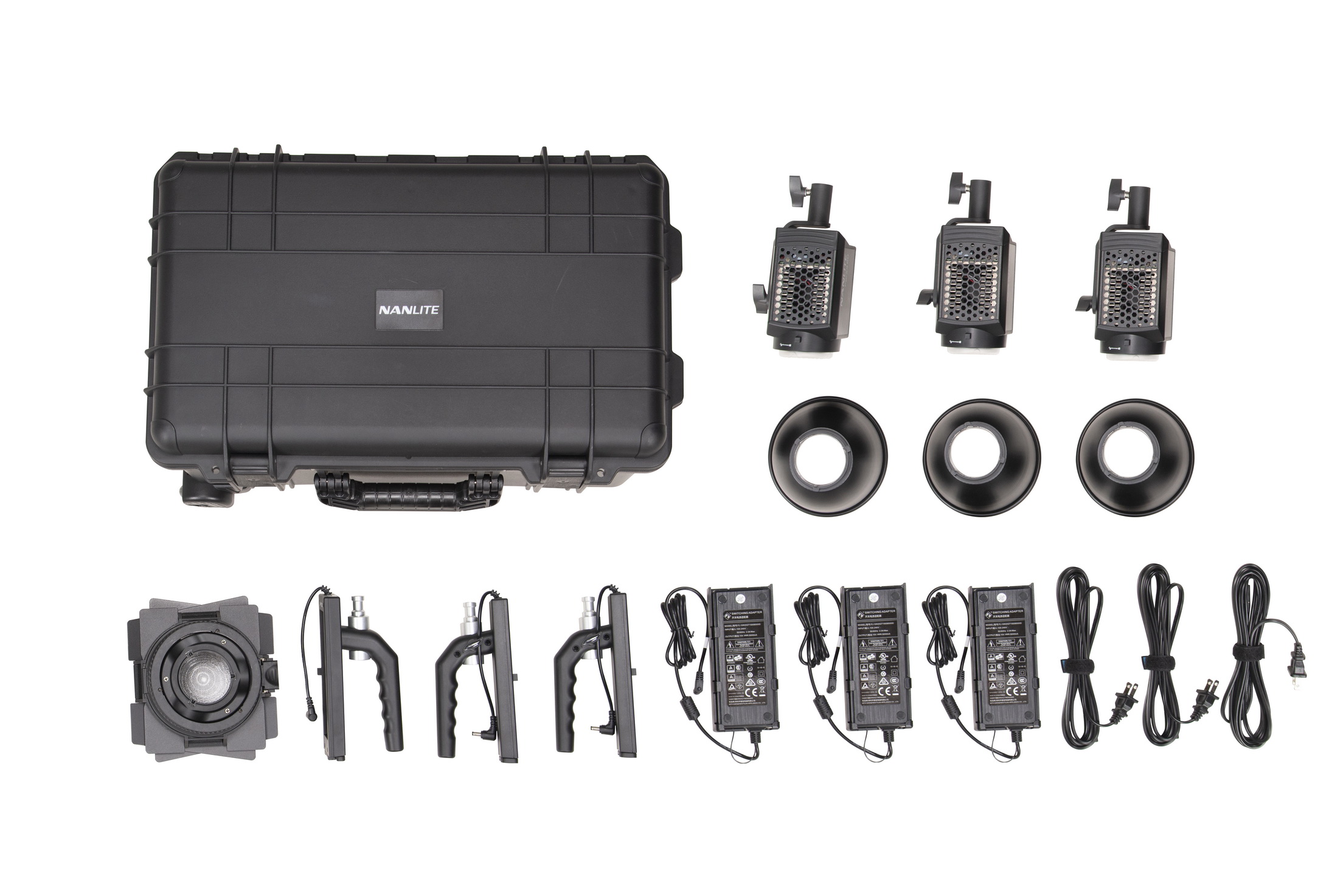 Nanlite Forza 60 3KIT-PT *ของแท้รับประกันศูนย์* ไฟ Daylight LED Monolight Kit อุปกรณ์ครบชุด