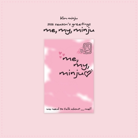 ( Pre-Order ) KIM MINJU SEASON`S GREETINGS 2026 [ME MY MINJU] ** จำนวนจำกัด ** ** สั่งเกิน 1 ชิ้นบวกค่าส่งเพิ่มชิ้นละ 20 บาท เนื่องจากสินค้าหนัก ** วางจำหน่าย 31 / 12 / 2025