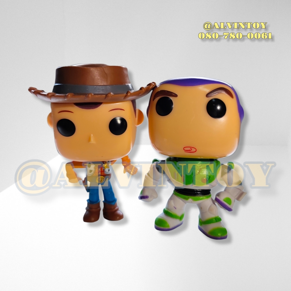 โมเดล Toy Story - ทอยสตอรี่ ชุด 2 ตัว