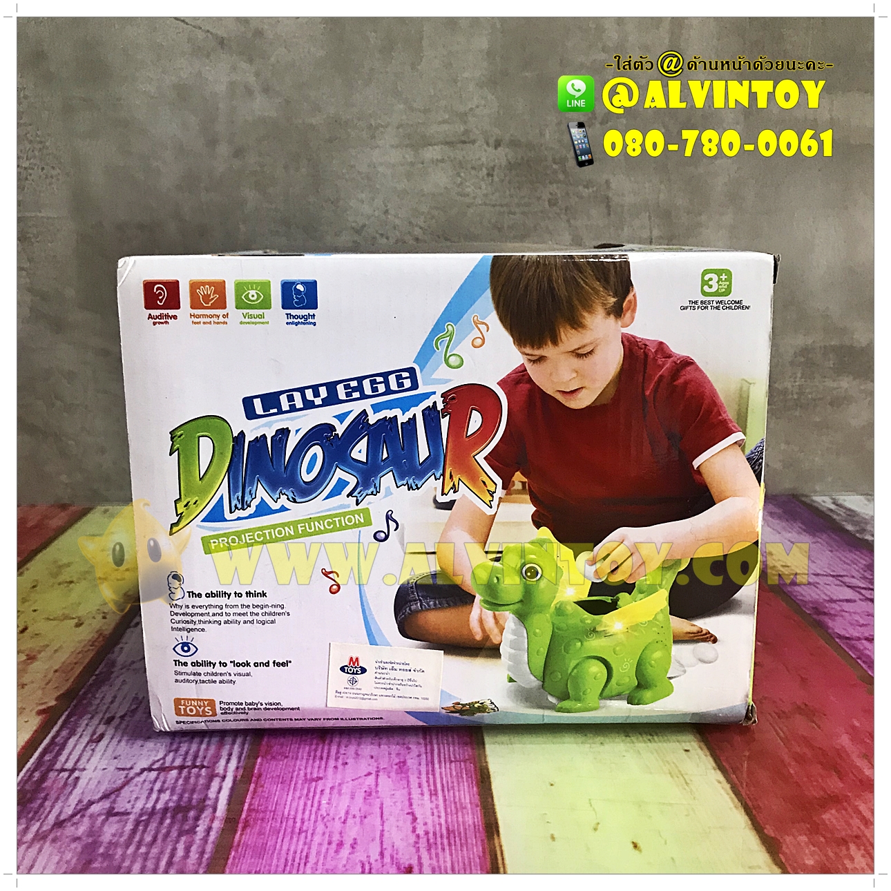 Lay Egg Dinosaur - ไดโนเสาร์ชนถอย ออกไข่