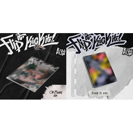 ( Pre-Order ) Kickflip 1st Mini Album [Flip it, Kick it!] random * มี Poster พับในกล่อง * วางจำหน่าย 20 / 1 / 2025