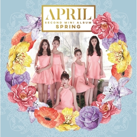 ( Pre-Order ) APRIL 2nd Mini Album Spring ( random photocard + poster ) วางจำหน่าย 28 / 4 / 2016