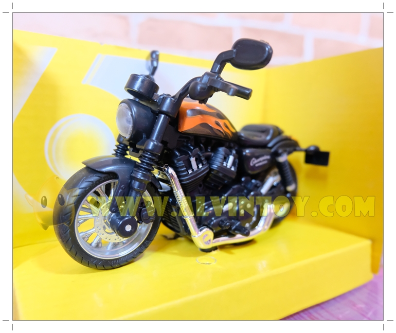 โมเดลรถมอเตอร์ไซค์ Classic สัดส่วน 1:14