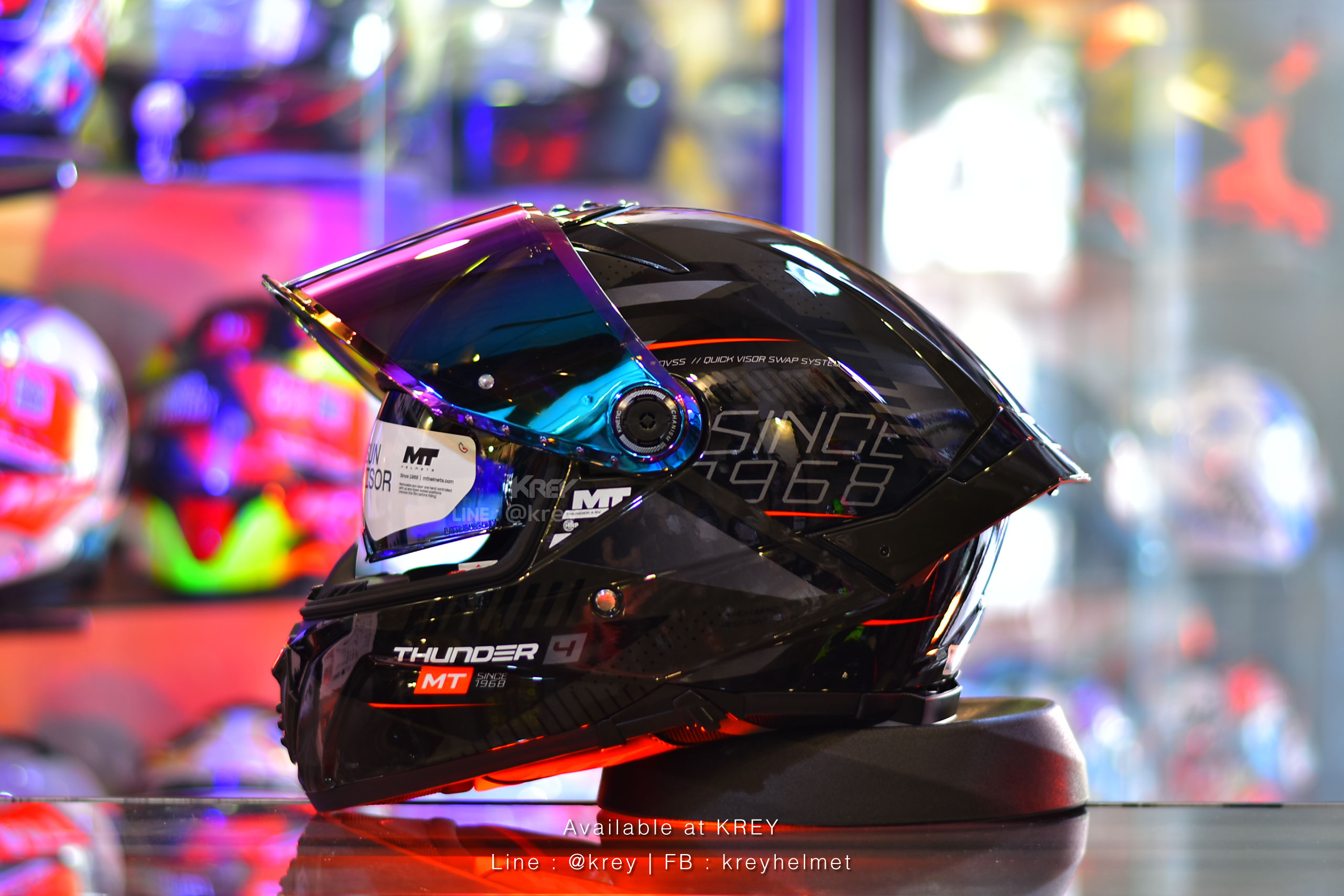 MT model THUNDER 4 SV LUMINENCE BLACK