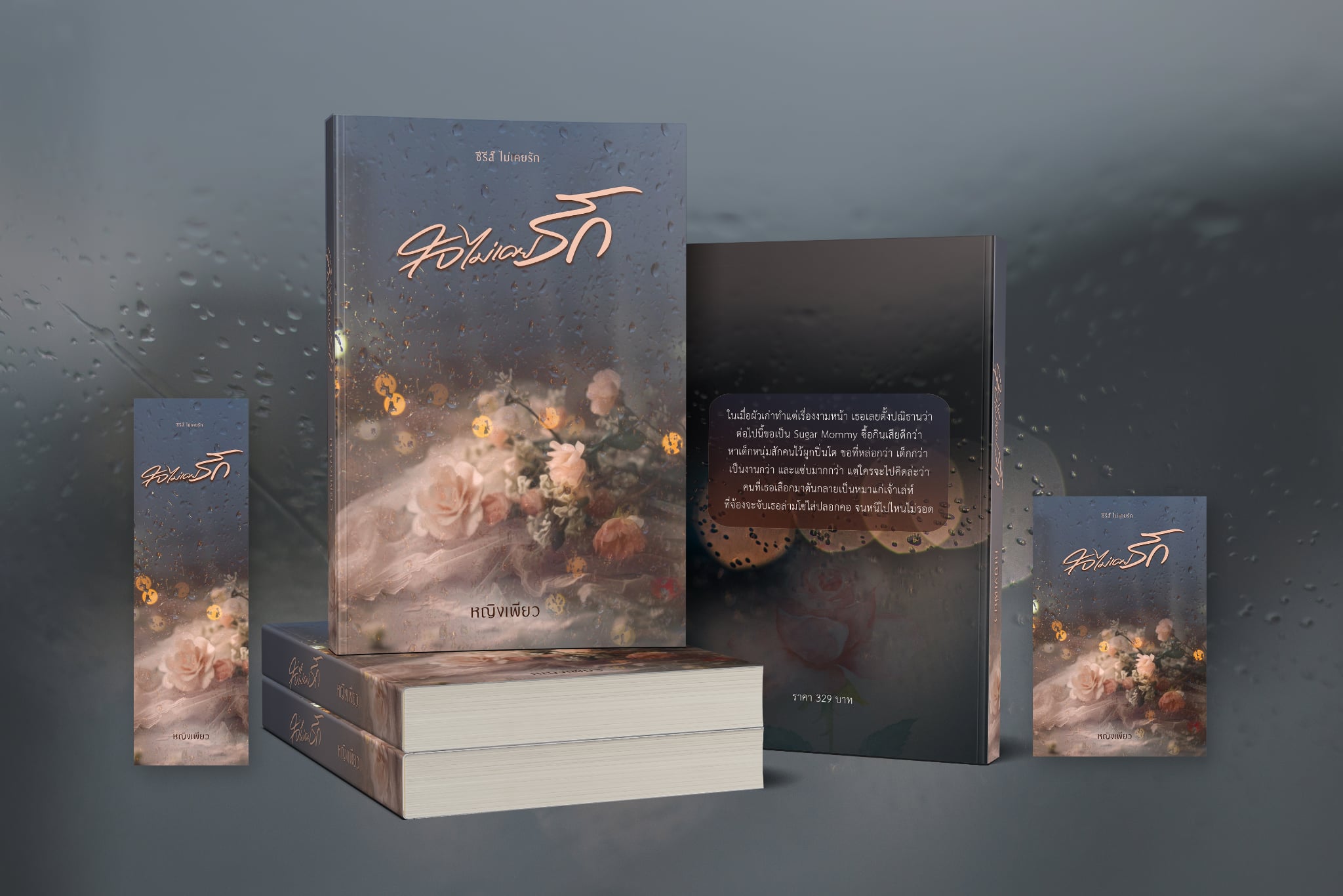 ใจไม่เคยรัก จากซีรี่ส์ ไม่เคยรัก / หญิงเพียว (หนังสือทำมือ ใหม่)