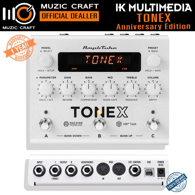 IK Multimedia TONEX (Anniversary Edition) *ของแท้รับประกัน 1ปี* Guitar Modelling Multi-Effect Pedal, เอฟเฟคกีต้าร์