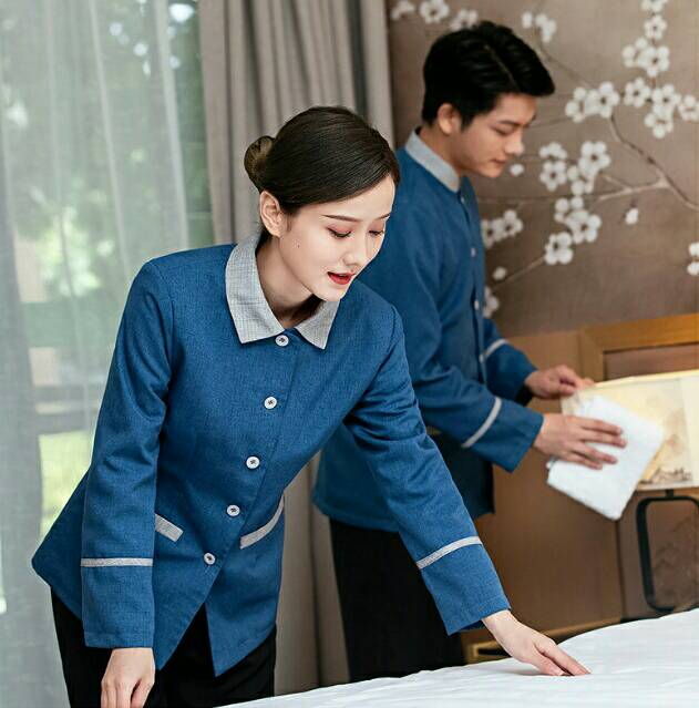 เสื้อแม่บ้าน พ่อบ้าน พนักงานทำความสะอาด