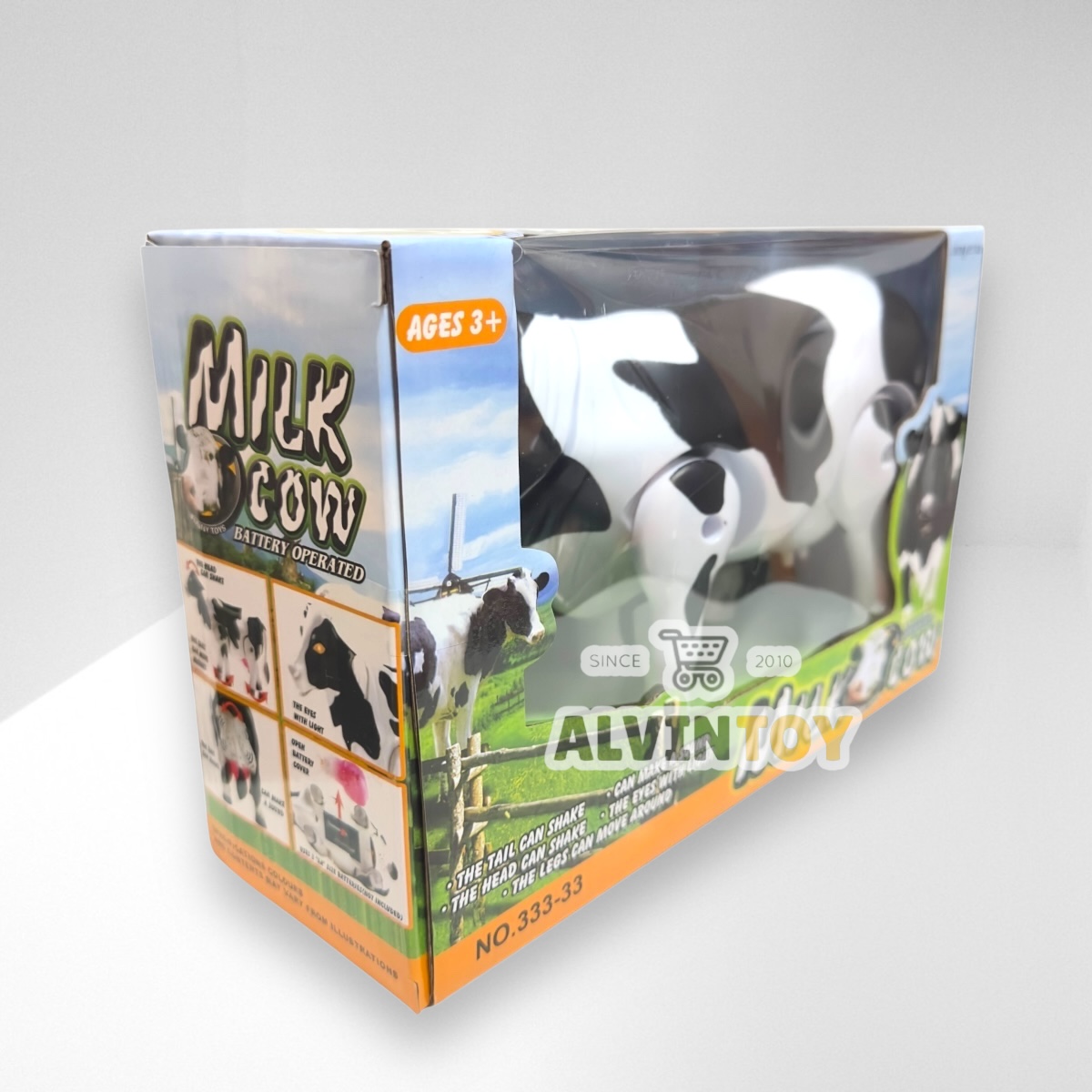 ของเล่น Cow โมเดลวัว ของเล่นวัว เดินได้ มีเสียง มีไฟ