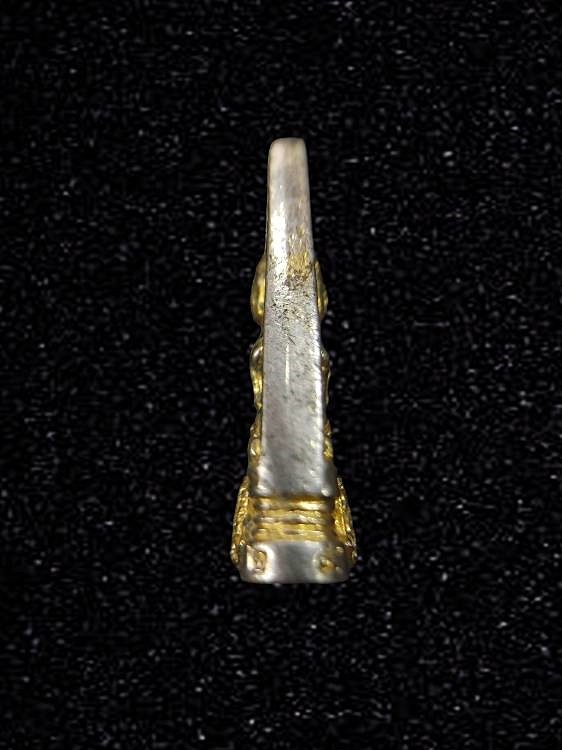 เหรียญหล่อ พิมพ์ 2 หน้า ฐานภปร. หลวงพ่อโสธร วัดโสธรฯ จ.ฉะเชิงเทรา ปี 2534 เนื้อทองเหลือง