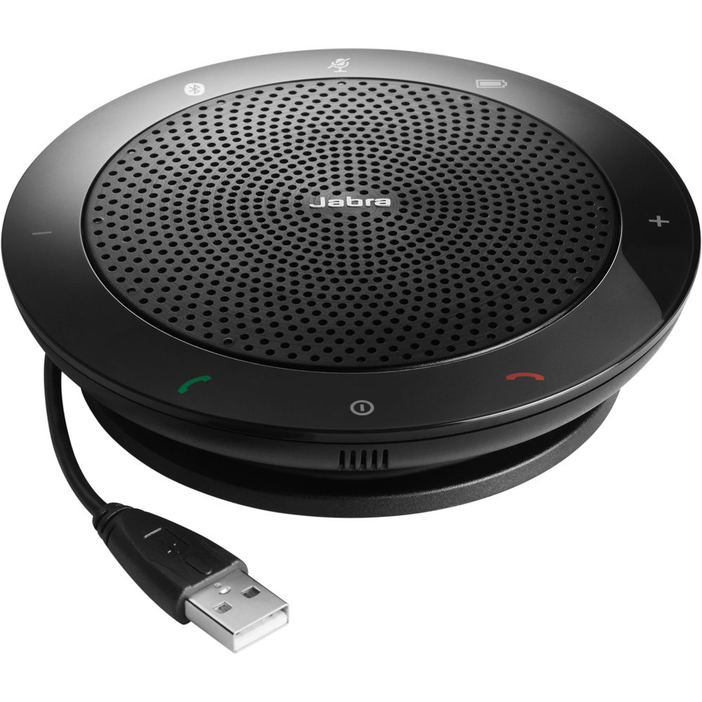 Jabra Speak Connect 4S *ของแท้ประกัน 1ปี* USB/Bluetooth Speakerphone, สปีกเกอร์โฟนประชุมออนไลน์, รับเสียง360°ฟรี!!กระเป๋าใส่