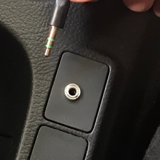 Aux-in ปลั๊กตรงรุ่น Toyota Vios 07-13