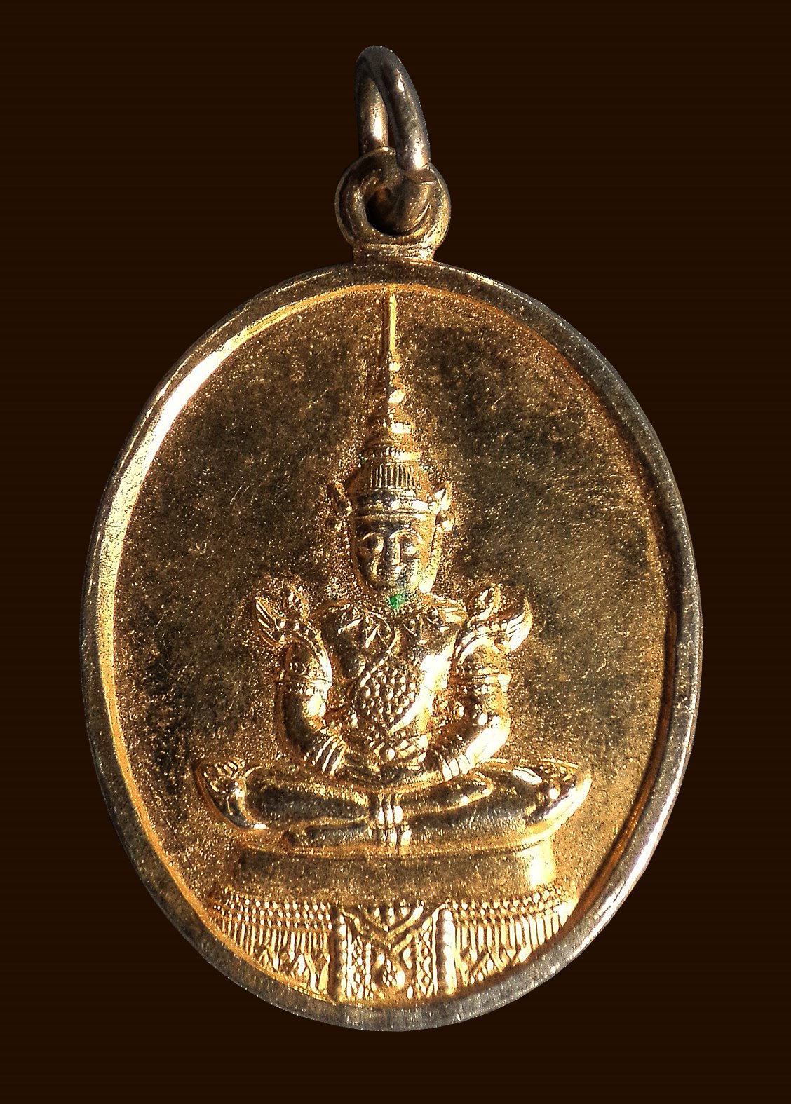 เหรียญพระแก้วมรกต หลัง ภปร. ฉลองกรุงรัตนโกสินทร์ ปี2525