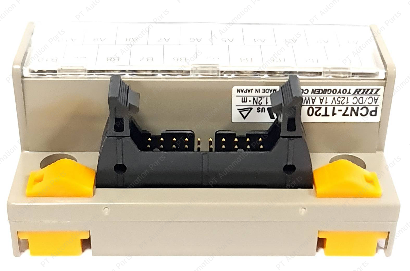 Togi Toyogiken PCN7-1T20 Terminal Block 20pins AC/DC 125V 1A, DIN rail PCN7 Series เทอร์มินอลบล็อก 20ช่อง สำหรับพีแอลซี ติดตั้งบนรางปีกนก