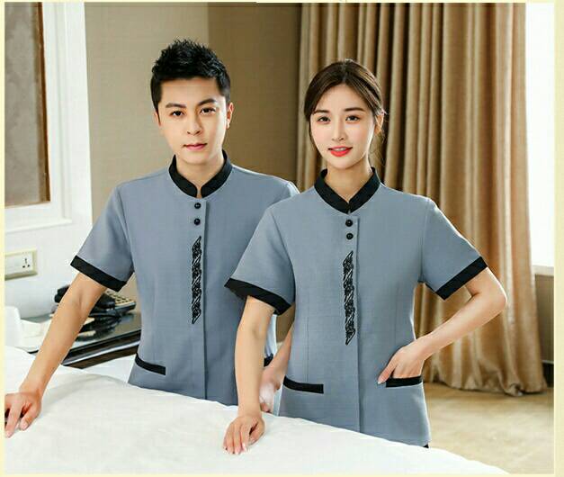 เสื้อแม่บ้าน พ่อบ้าน พนักงานทำความสะอาด