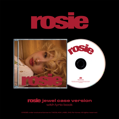 ( Pre-Order ) ROSE' ( BLACKPINK ) - first studio Album rosie ( Jewel ver ) * ไม่มี Poster พับในกล่อง * วางจำหน่าย 6 / 12 / 2024