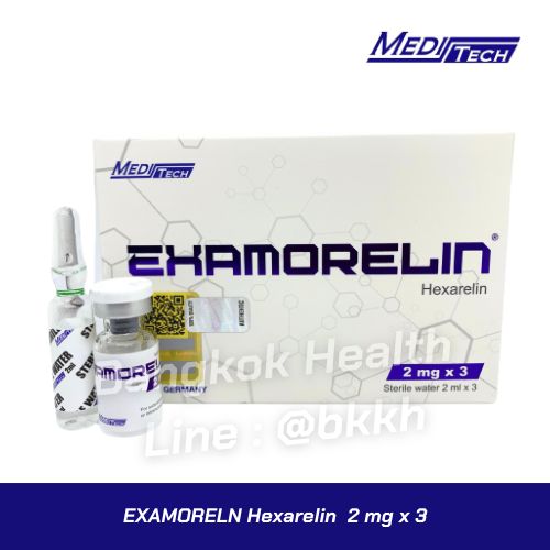 Examorelin Hexarelin 2 mg x 3