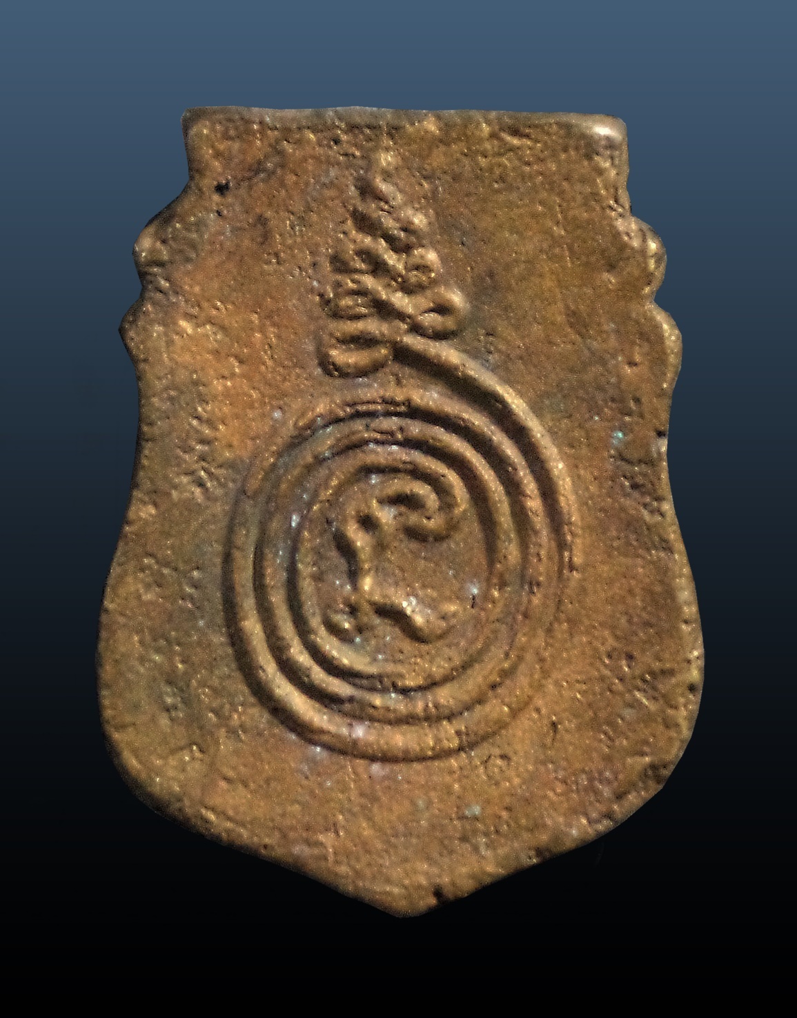 เหรียญหล่อโบราณย้อนยุค หลวงพ่อน้อย วัดธรรมศาลา จ.นครปฐม