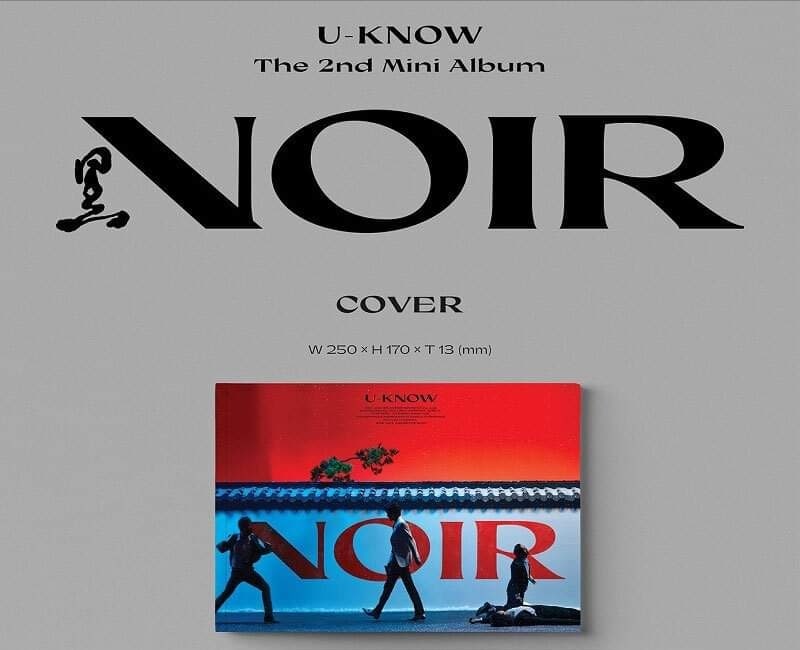 ( Pre-Order ) YUNHO ( TVXQ ) 2nd Mini Album NOIR ( Uncut ver ) + Poster วางจำหน่าย 1 / 2 / 2021