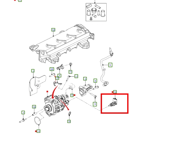 แท้ศูนย์ เซนเซอร์ระบบเชื้อเพลิง MAZDA BT50 PRO ปี11 2.2-3.2, RANGER12 ของใหม่! (รูปจริง) / BK2Q9D995AA