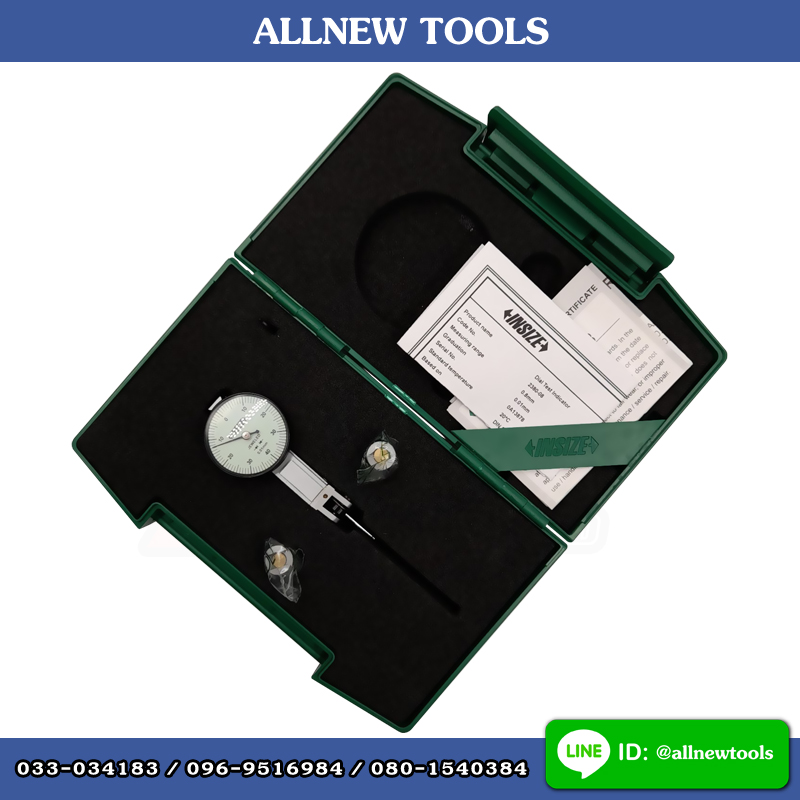 ไดอัลเกจแบบเข็มกระดก INSIZE (อินไซส์) รุ่น 2380-08