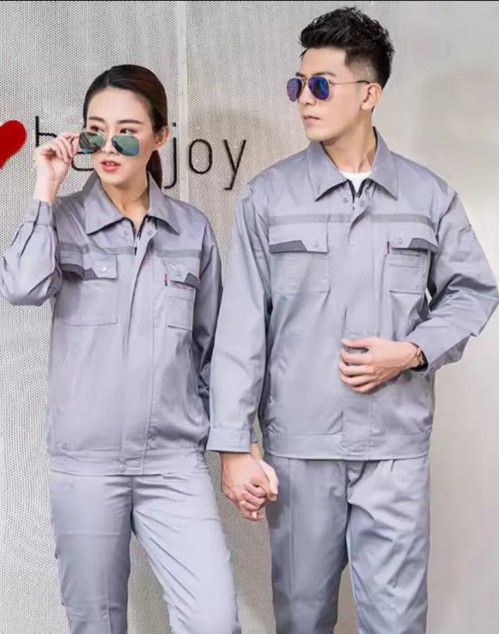 ชุดช่าง ชุดช่างป้องกันไฟฟ้าสถิตย์แขนยาว ชุดช่างไฟฟ้า ชุดช่างโรงงานไฟฟ้า