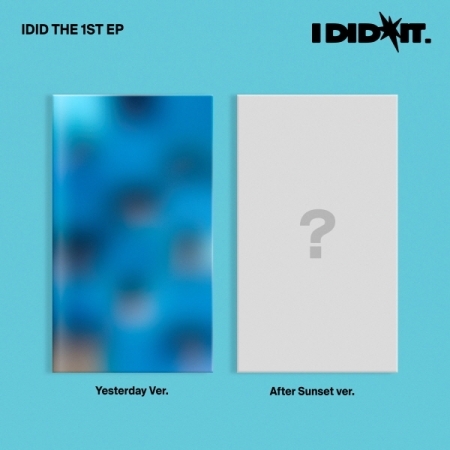 ( Pre-Order ) IDID 1st Mini Album [I DID IT.] ( random Yesterday / After Sunset ver ) * มี Poster พับในกล่อง * วางจำหน่าย 16 / 9 / 2025