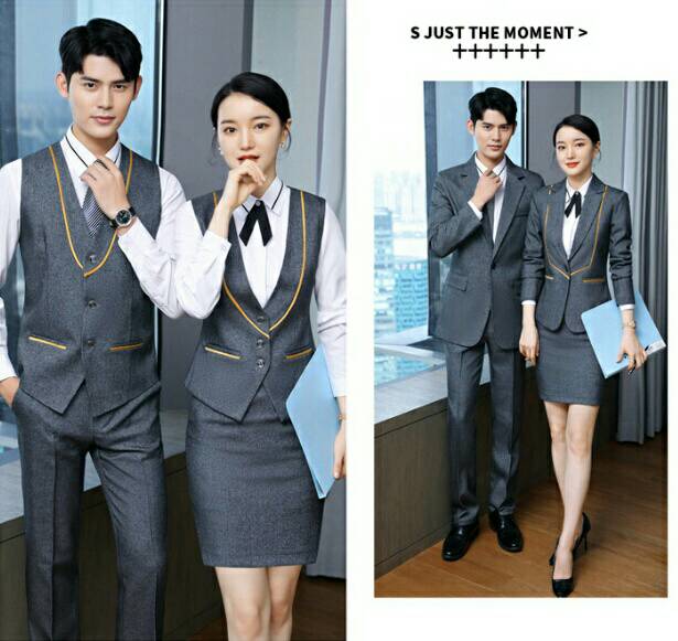 ชุดสูท ชุดพนักงานต้อนรับ ชุดพนักงานออฟฟิศ