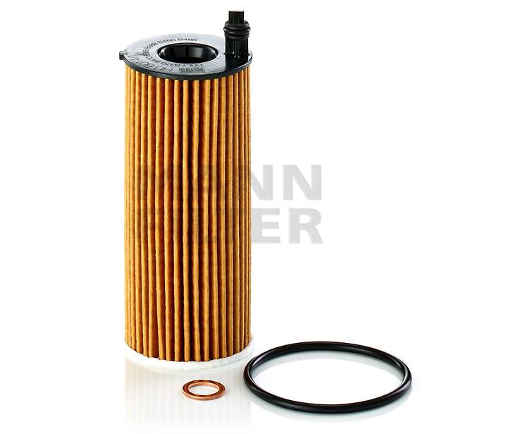 BMW G30 ไส้กรองน้ำมันเครื่อง 520d 530e เครื่อง B47, B48 / MANN 11428575211