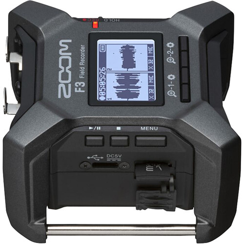 Zoom F3 *ของแท้รับประกัน1ปี* เครื่องบันทึกเสียง, 2-Input / 2-Track Portable Field Recorder