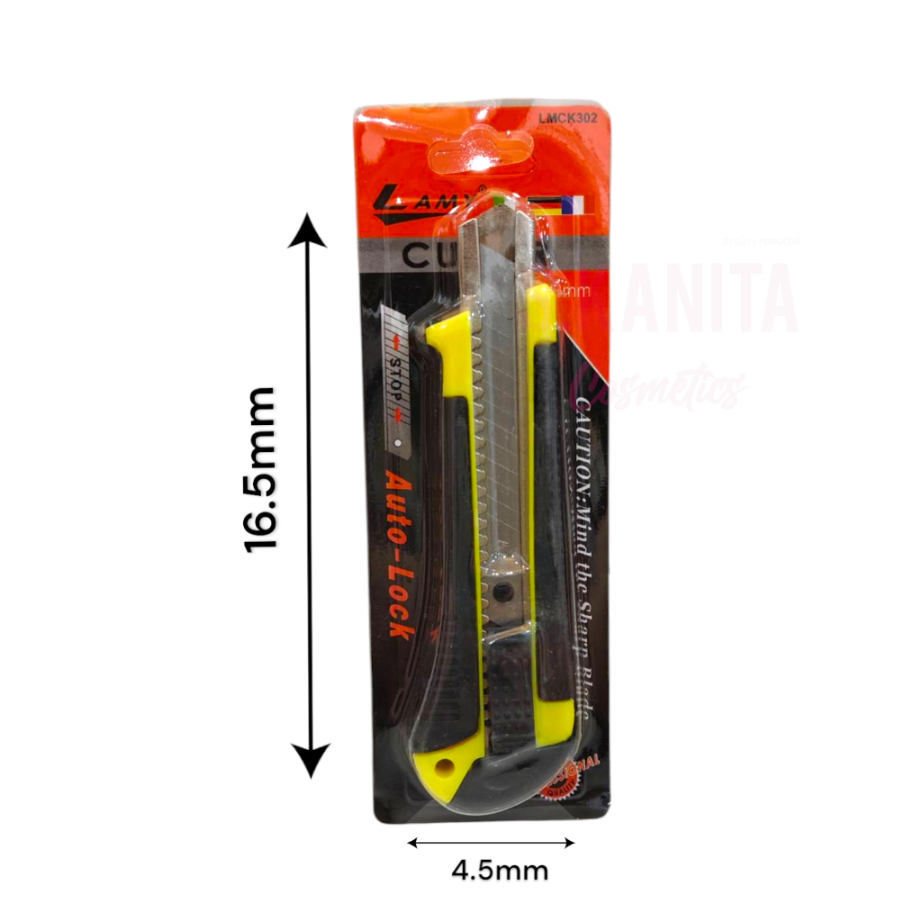 LAMY คัดเตอร์ 18 mm (1 ชิ้น) (สีสุ่ม) Cutter 18 mm (1 piece) (random color)
