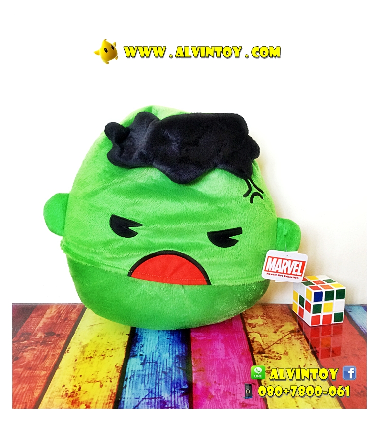 หมอนรองคอตัวยูลาย THE Hulk - ฮัค