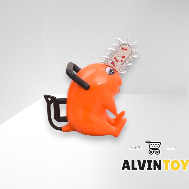 Action Figure โมเดล Chainsaw Man เชนซอว์แมน มนุษย์เลื่อยยนต์ เซ็ต 6 ตัว ขนาดความสูง 12 ซม. มีฐาน งานสวย