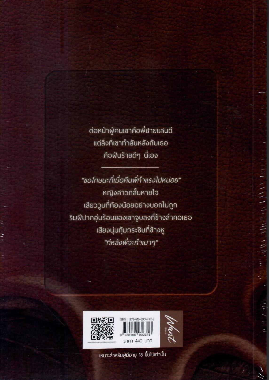 พี่ชายแสนร้าย (NC20+) / พราวพริ้ม (พลิ้วอ่อน) ( ทำมือ ใหม่ แถมฟรีปกพลาสติกใส.)