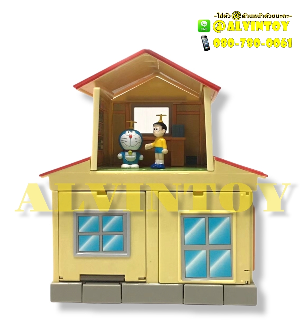 โมเดลฉากบ้านโนบิตะจากอนิเมะ โดเรมอน