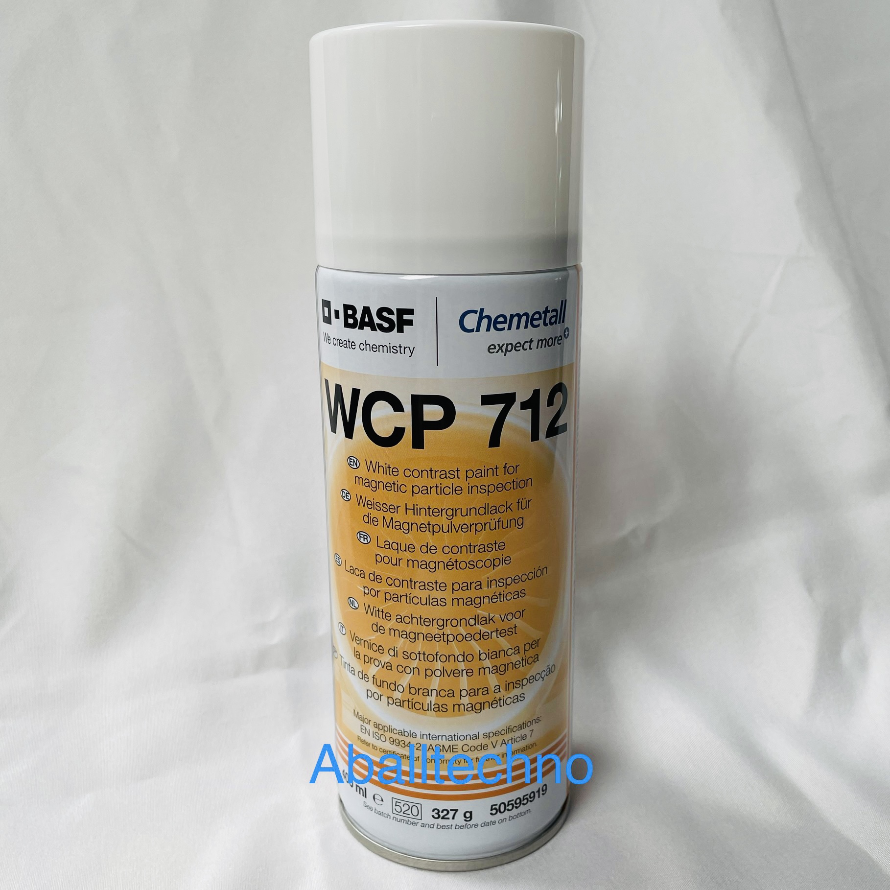 ชุดน้ำยาทดสอบ MT WCP-712 White Contrast Paints Magnetic Particle Testing Chemicals