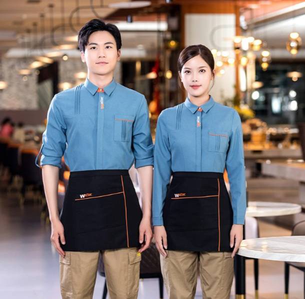 ชุดพนักงานต้อนรับ ชุดพนักงานเสริฟ ชุดพนักงานร้านอาหาร