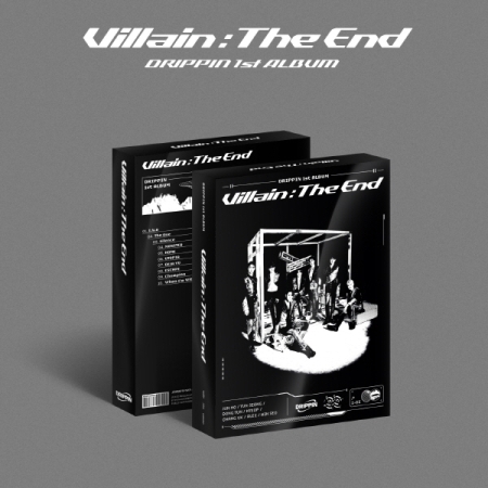( Pre-Order ) DRIPPIN 1st Album Villain : The End ( Limited ver ) + Poster วางจำหน่าย 2 / 11 / 2022